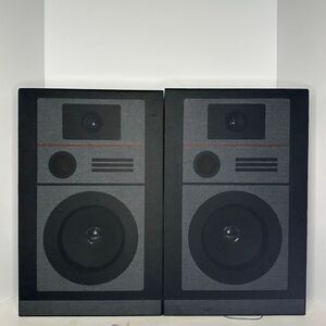 Vintage 3-Way Bookshelf Speakers 1970s/1980s Set of 2